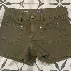 DL1961 Khaki Jean Shorts for Women